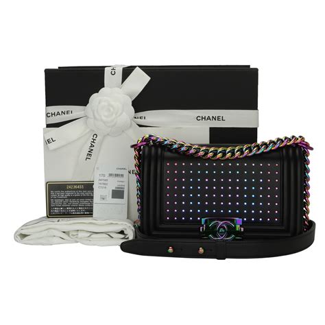 led boy chanel|chanel boyfriend bag.